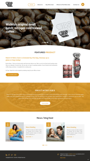 Wordpress Design by pb for this project | Design: #12438563