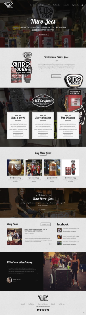 Wordpress Design by pb for this project | Design: #12444987