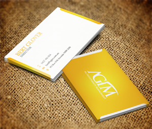 Business Card Design by AMK95 for AGIM | Design: #2432667