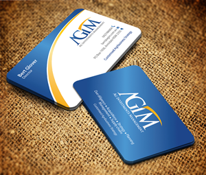 Business Card Design by Sarmishtha Chattopadhyay_loginchange for AGIM | Design: #2446083