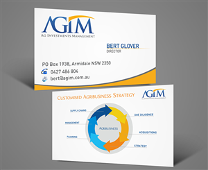 AGIM Business Card Bert | Visitenkarten-Design von lookedaeng