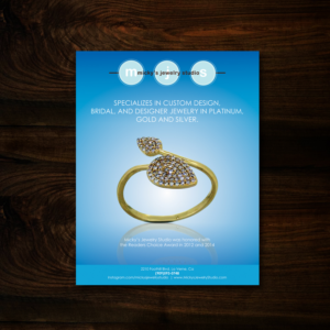 Diseño de Flyer por uk para Micky's Jewelry Studio | Diseño: #12421617