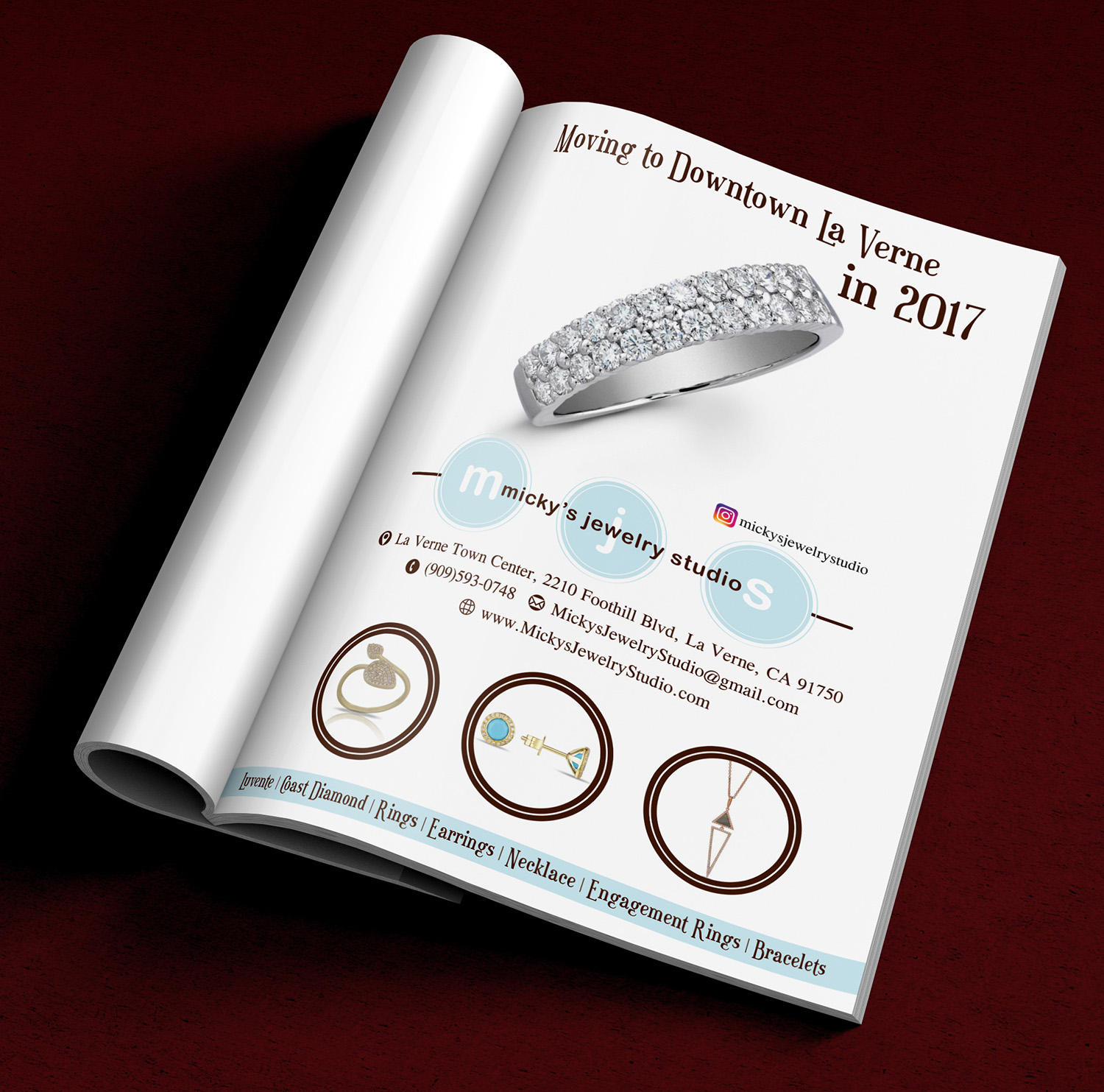 Diseño de Flyer por ALSADESIGN para Micky's Jewelry Studio | Diseño #12436647