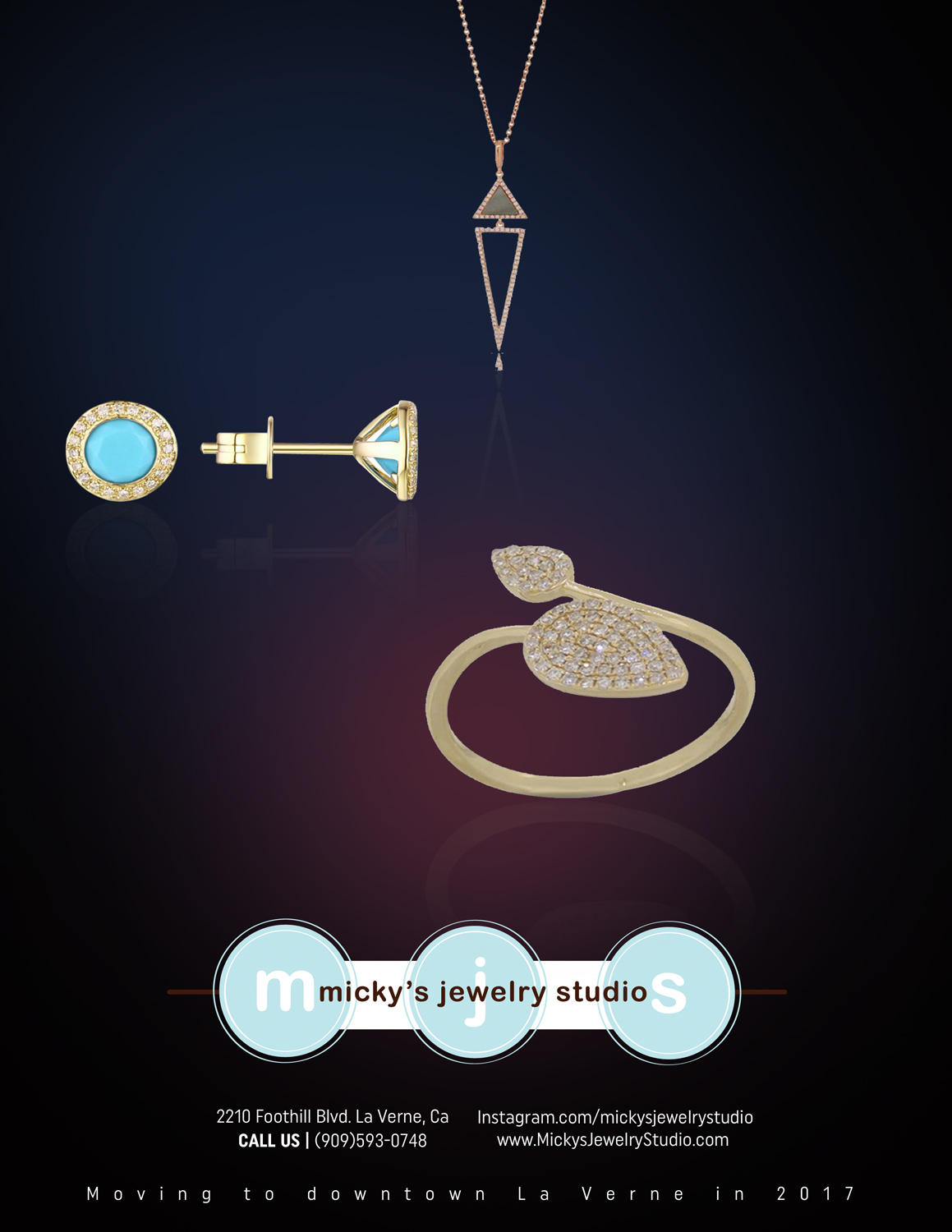 Diseño de Flyer por Gfx.26™ para Micky's Jewelry Studio | Diseño #12416823