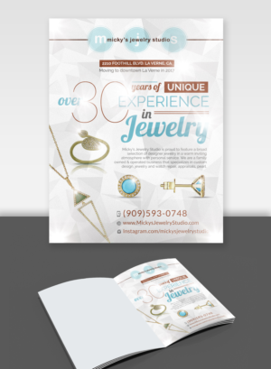 Flyer Design by Kishaloy_D for Micky's Jewelry Studio | Design #12426669