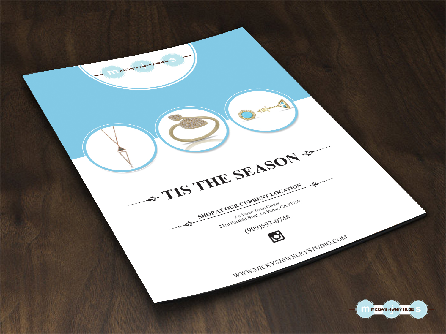 Diseño de Flyer por ESolz Technologies para Micky's Jewelry Studio | Diseño: #12428720