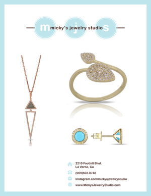 Diseño de Flyer por CreativeTrends para Micky's Jewelry Studio | Diseño: #12426168