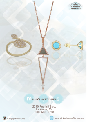 Diseño de Flyer por Lincoln Oliver para Micky's Jewelry Studio | Diseño: #12437494