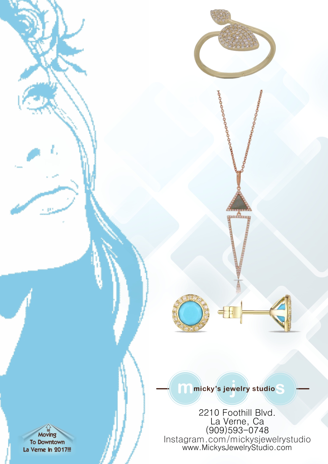 Diseño de Flyer por Lincoln Oliver para Micky's Jewelry Studio | Diseño #12437497