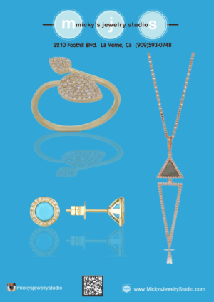 Diseño de Flyer por Lincoln Oliver para Micky's Jewelry Studio | Diseño: #12437498