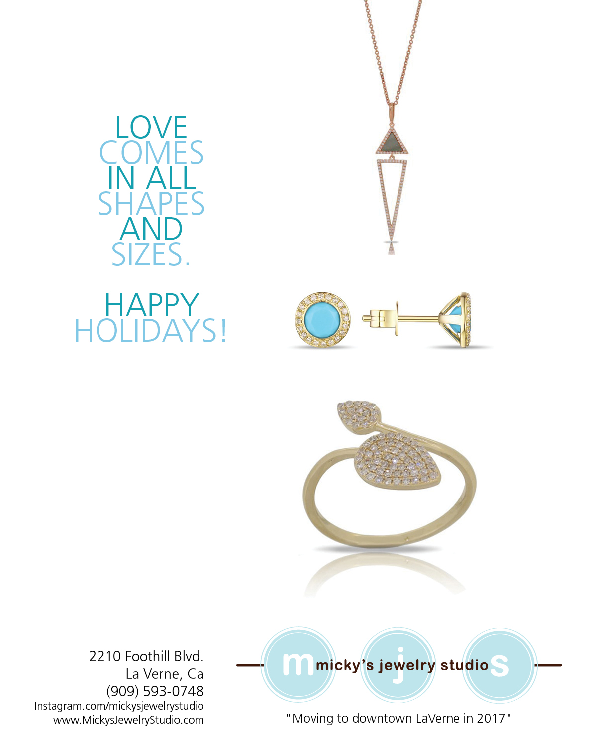 Diseño de Flyer por annelada96 para Micky's Jewelry Studio | Diseño #12416447