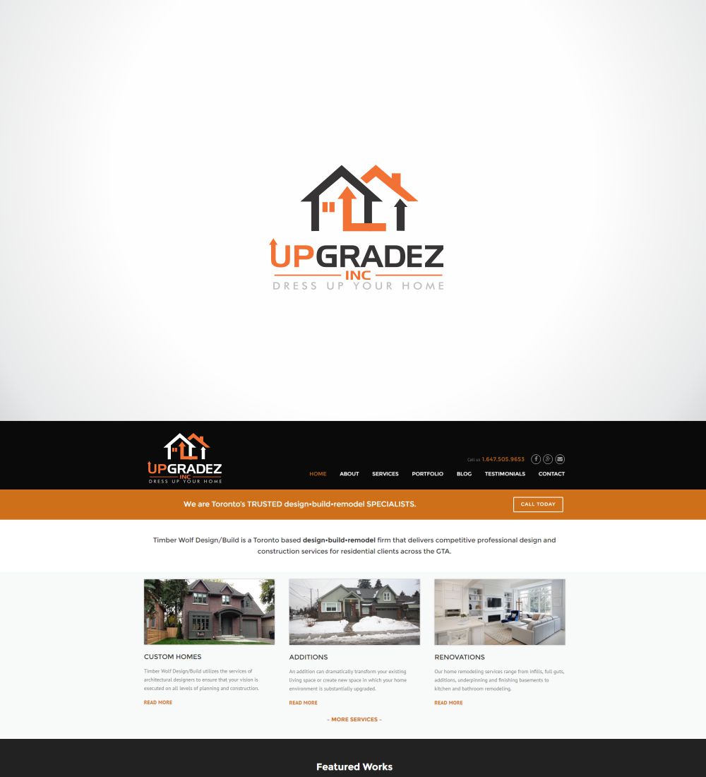 Logo Design by countrydesign for Upgradez Inc | Design: #12537438