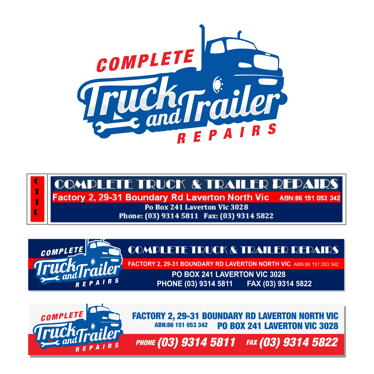 Design de Logo par Marcos! pour Complete Truck and Trailer Repairs | Design #12508243