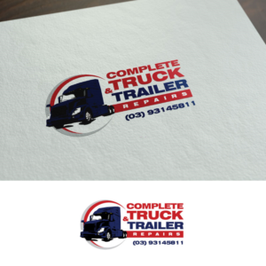 Logo Design by Sarina.dsg for Complete Truck and Trailer Repairs | Design: #12446931