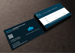 Business Card Design by Creations Box 2015 for Lotus Family Dental | Design: #12447879