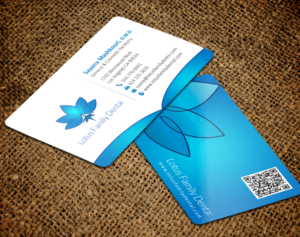 Business Card Design by chandrayaan.creative for Lotus Family Dental | Design: #12444684