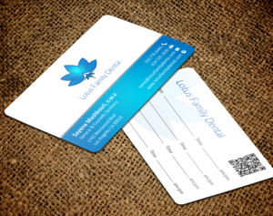Business Card Design by chandrayaan.creative for Lotus Family Dental | Design: #12444686