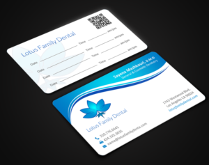 Business Card Design by chandrayaan.creative for Lotus Family Dental | Design: #12445114