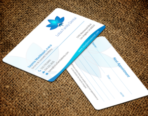 Business Card Design by chandrayaan.creative for Lotus Family Dental | Design: #12449814