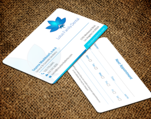 Business Card Design by chandrayaan.creative for Lotus Family Dental | Design: #12449886