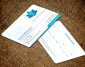 Business Card Design by chandrayaan.creative for Lotus Family Dental | Design: #12449888