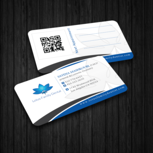 Business Card Design by Creative Jiniya for Lotus Family Dental | Design: #12441729