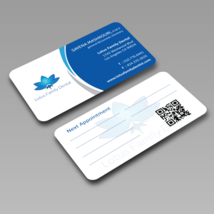 Business Card Design by Creative Jiniya for Lotus Family Dental | Design: #12441730