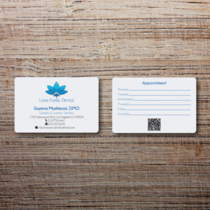 Business Card Design by MGC creazioni grafiche for Lotus Family Dental | Design: #12448553