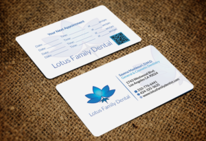 Business Card Design by Designs 2019 for Lotus Family Dental | Design: #12452889