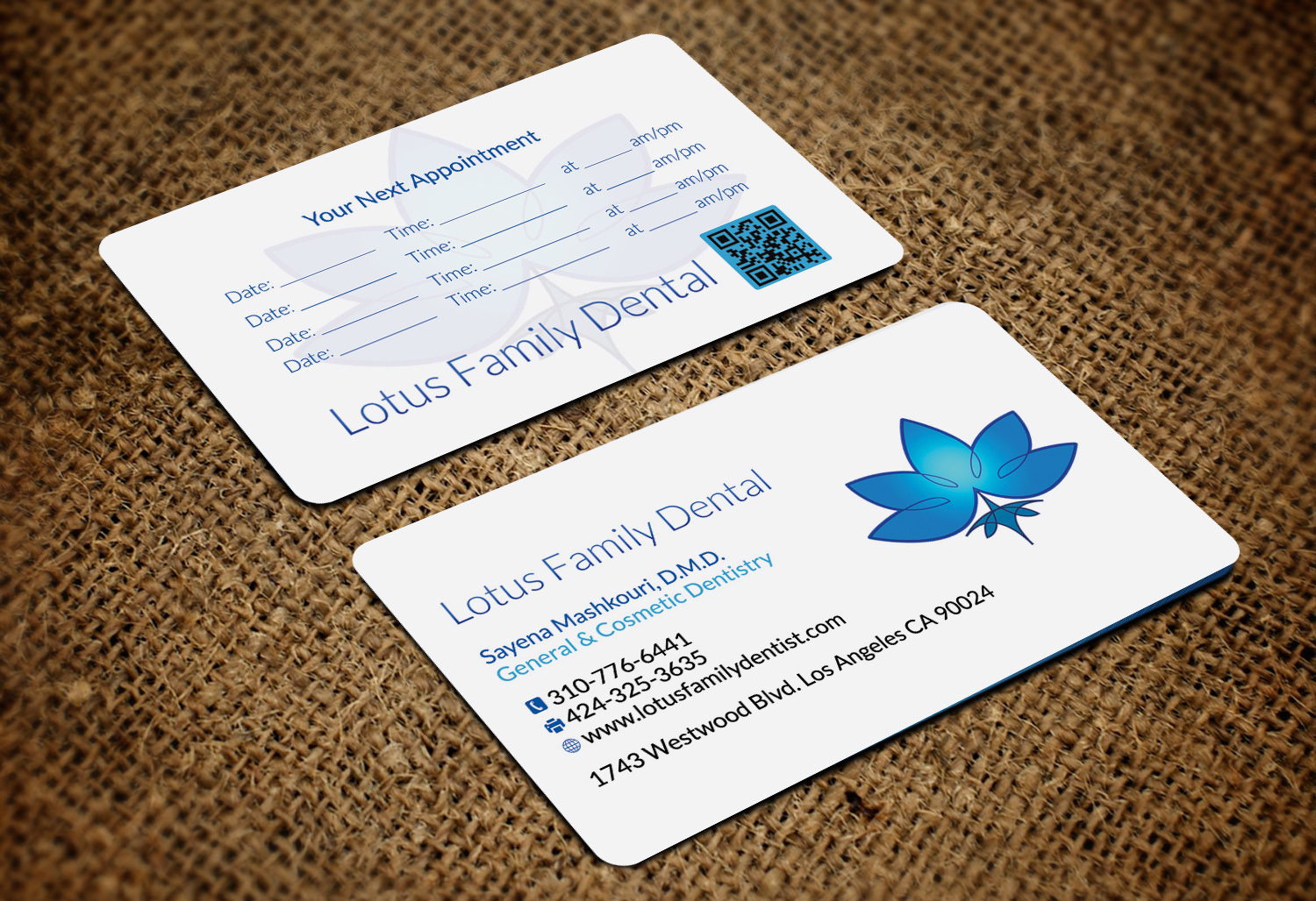 Business Card Design by Designs 2019 for Lotus Family Dental | Design #12453223