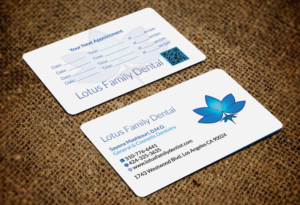Business Card Design by Designs 2019 for Lotus Family Dental | Design: #12453223