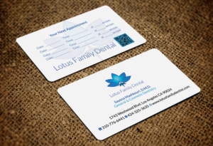 Business Card Design by Designs 2019 for Lotus Family Dental | Design: #12453224