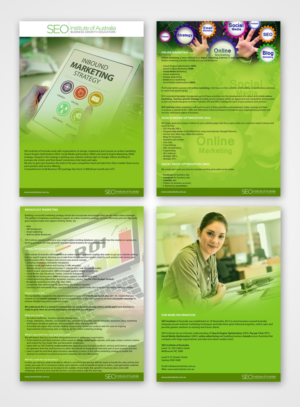 Company Marketing Flyers for SEO company | Flyer-Design von dumiwap