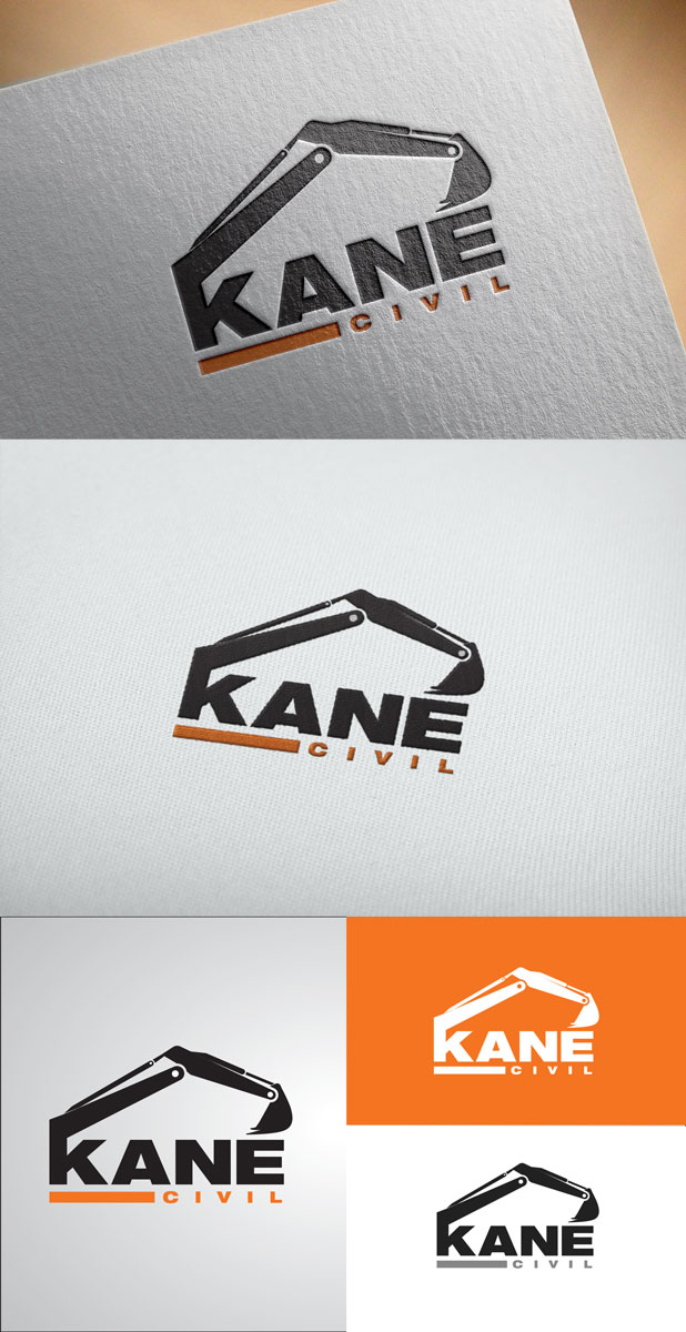 Logo Design by Arrowhead for Kane Civil | Design #12420368