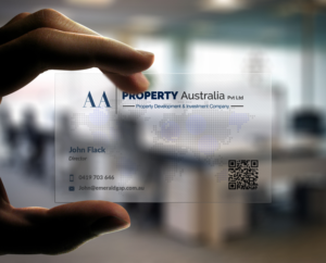 Business Card Design by Pointless Pixels India for AA Property Australia Pty Ltd | Design: #12434669