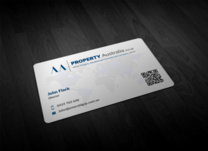Business Card Design by Pointless Pixels India for AA Property Australia Pty Ltd | Design: #12435102