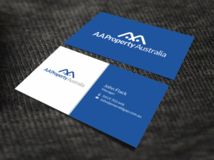 Design de Carte de Visite par SKYdesign pour AA Property Australia Pty Ltd | Design : #12427046