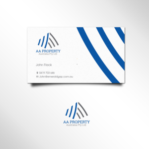 Design de Carte de Visite par Louie Fuentes | Manobo Graphic Design Services pour AA Property Australia Pty Ltd | Design : #12430599
