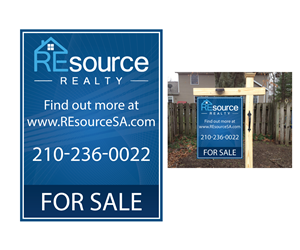 Design de Panneau par TedAtkinson pour REsource Realty | Design : #2410263