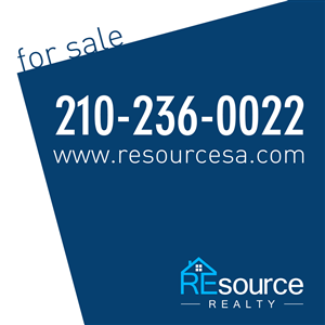 Design de Panneau par  Mel pour REsource Realty | Design : #2409445