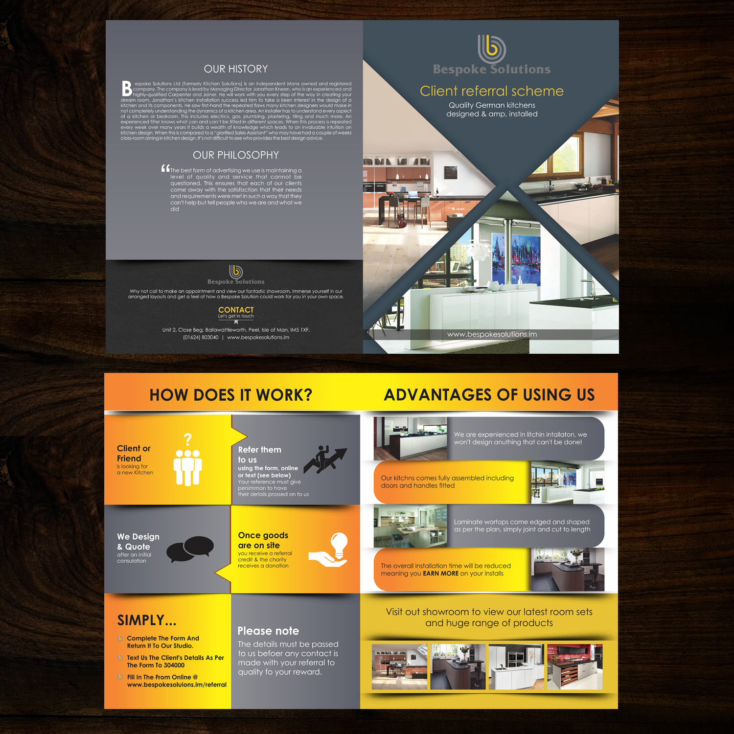 Brochure Design by uk for Bespoke Solutions | Design #12434994