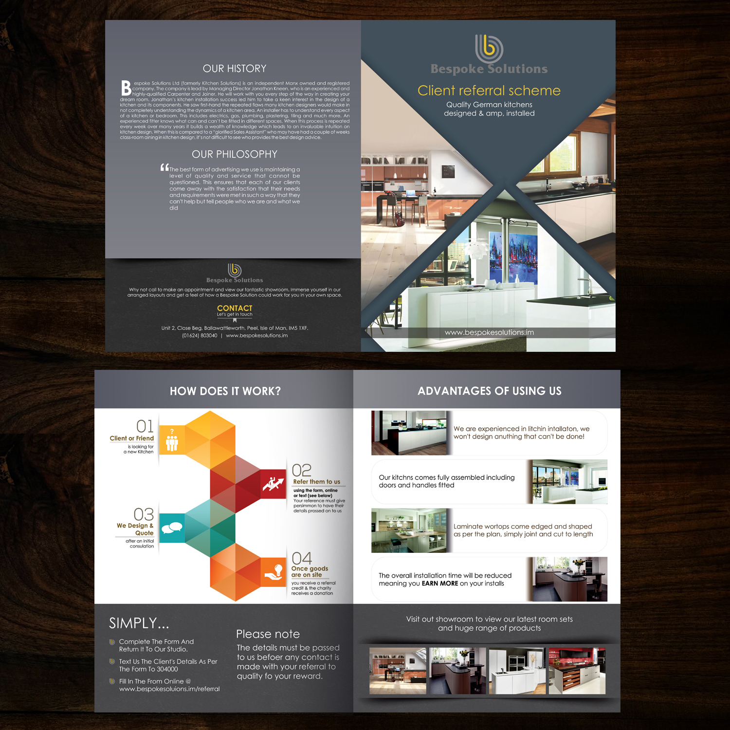 Brochure Design by uk for Bespoke Solutions | Design #12471547