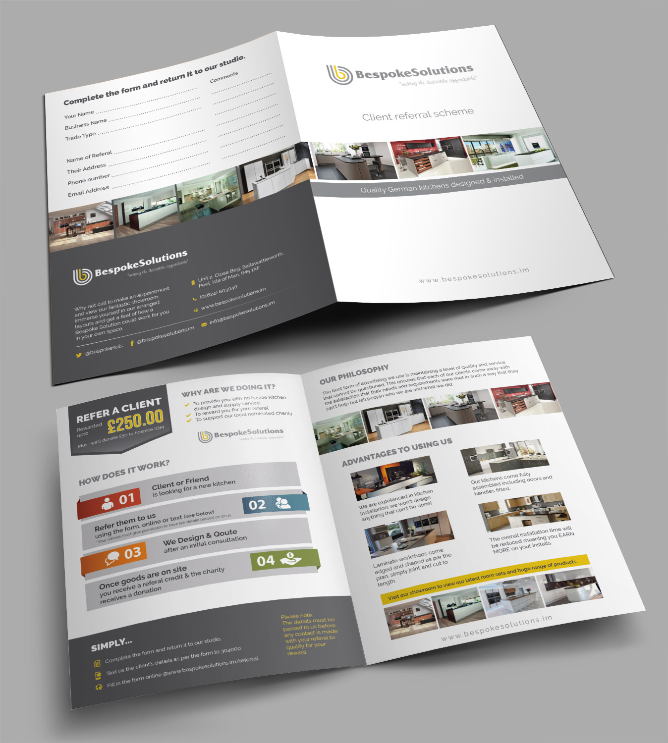 Brochure Design by Achiver for Bespoke Solutions | Design: #12441185