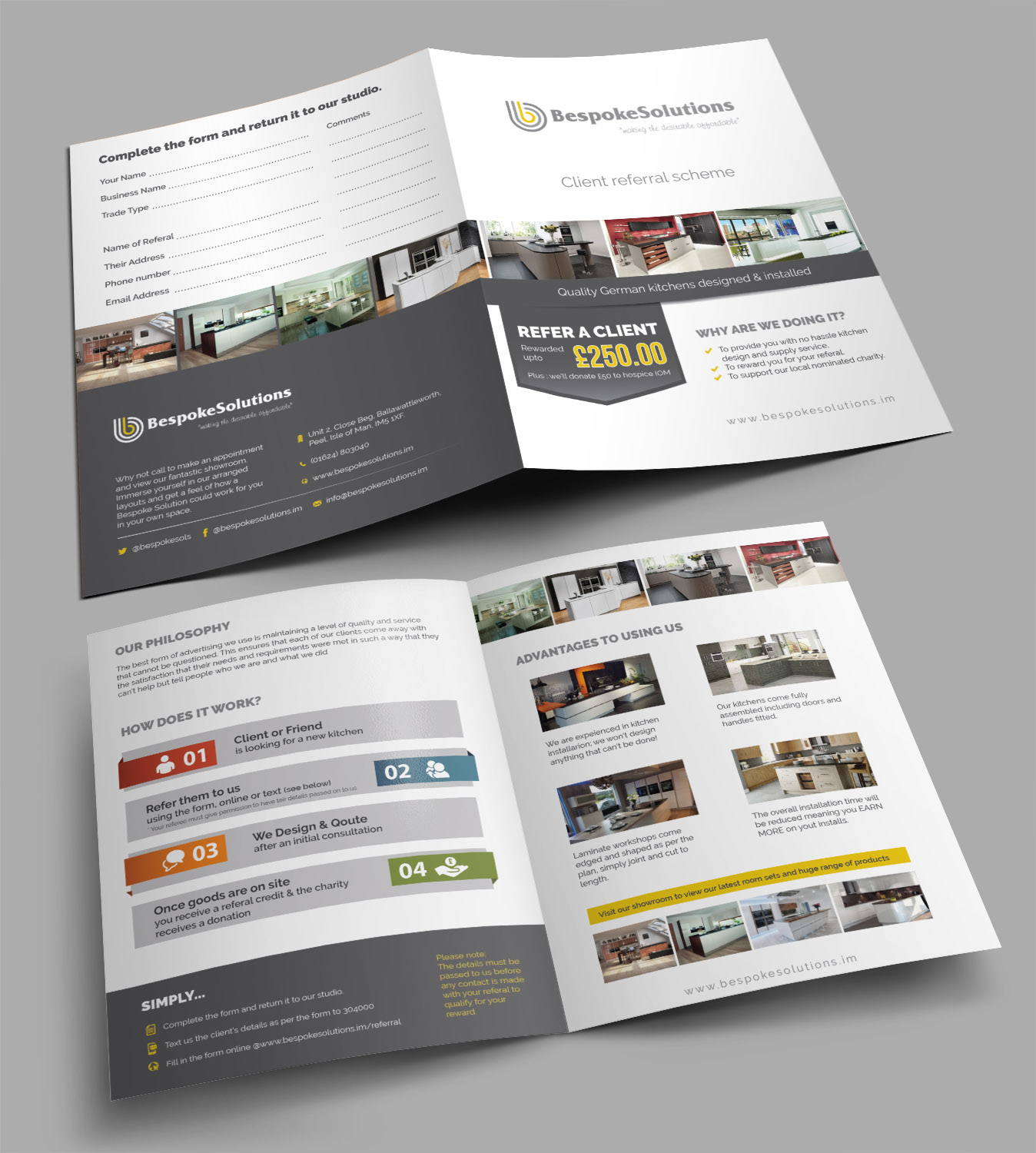 Brochure Design by Achiver for Bespoke Solutions | Design #12442826