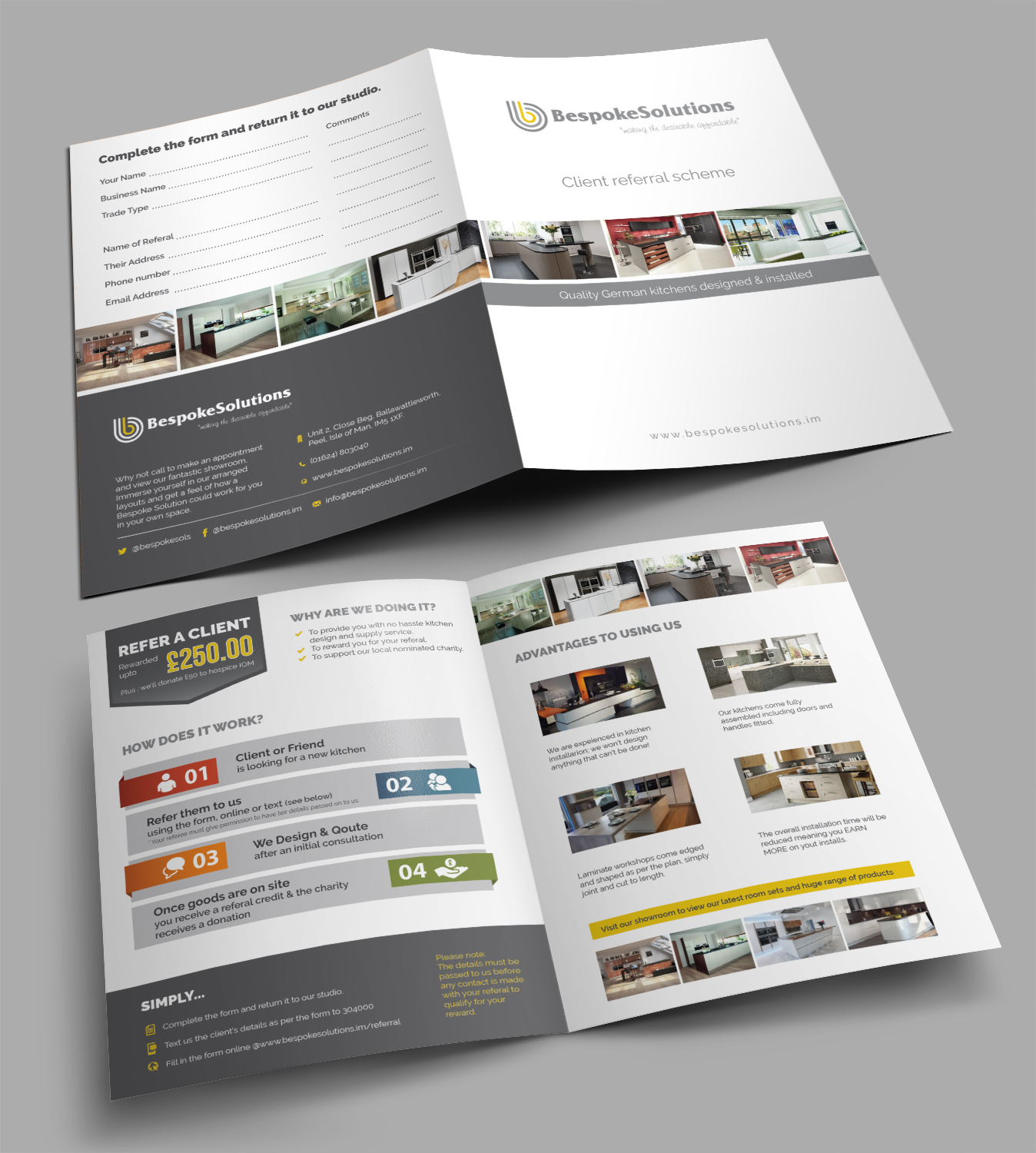 Brochure Design by Achiver for Bespoke Solutions | Design #12468941