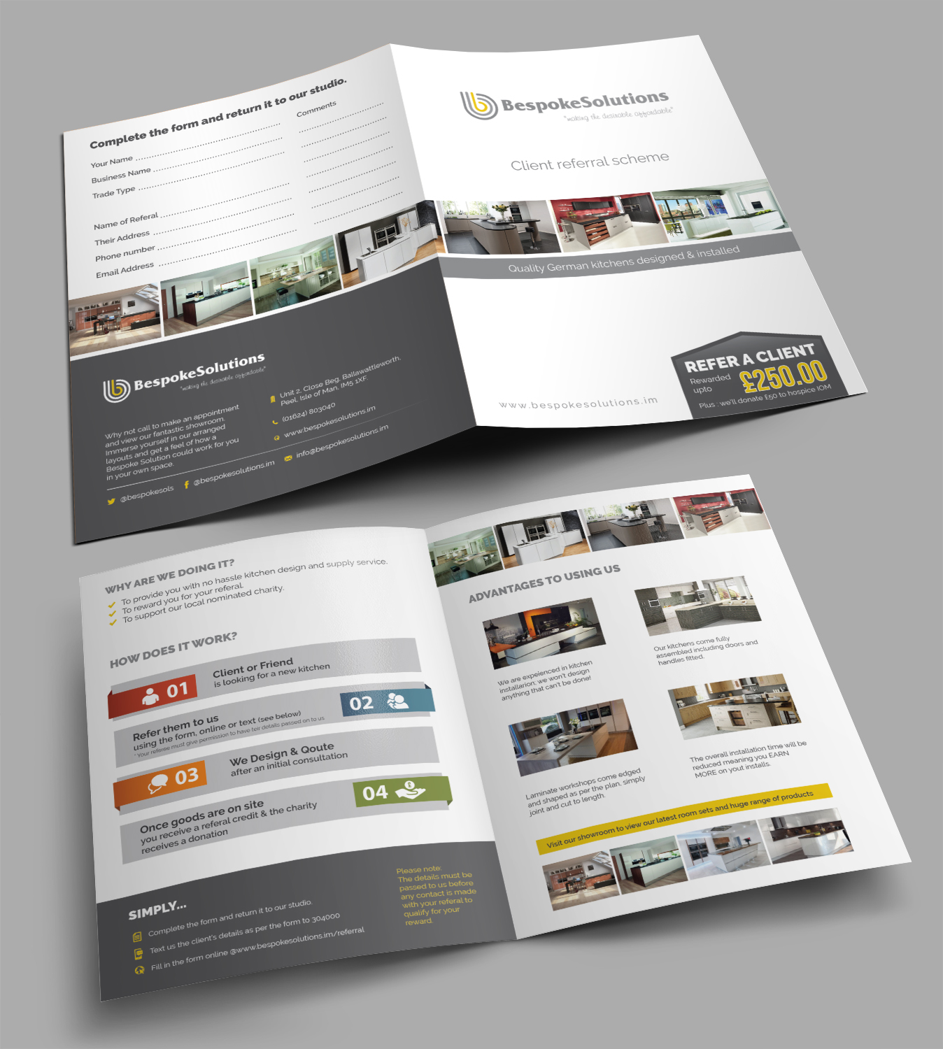Brochure Design by Achiver for Bespoke Solutions | Design #12468942
