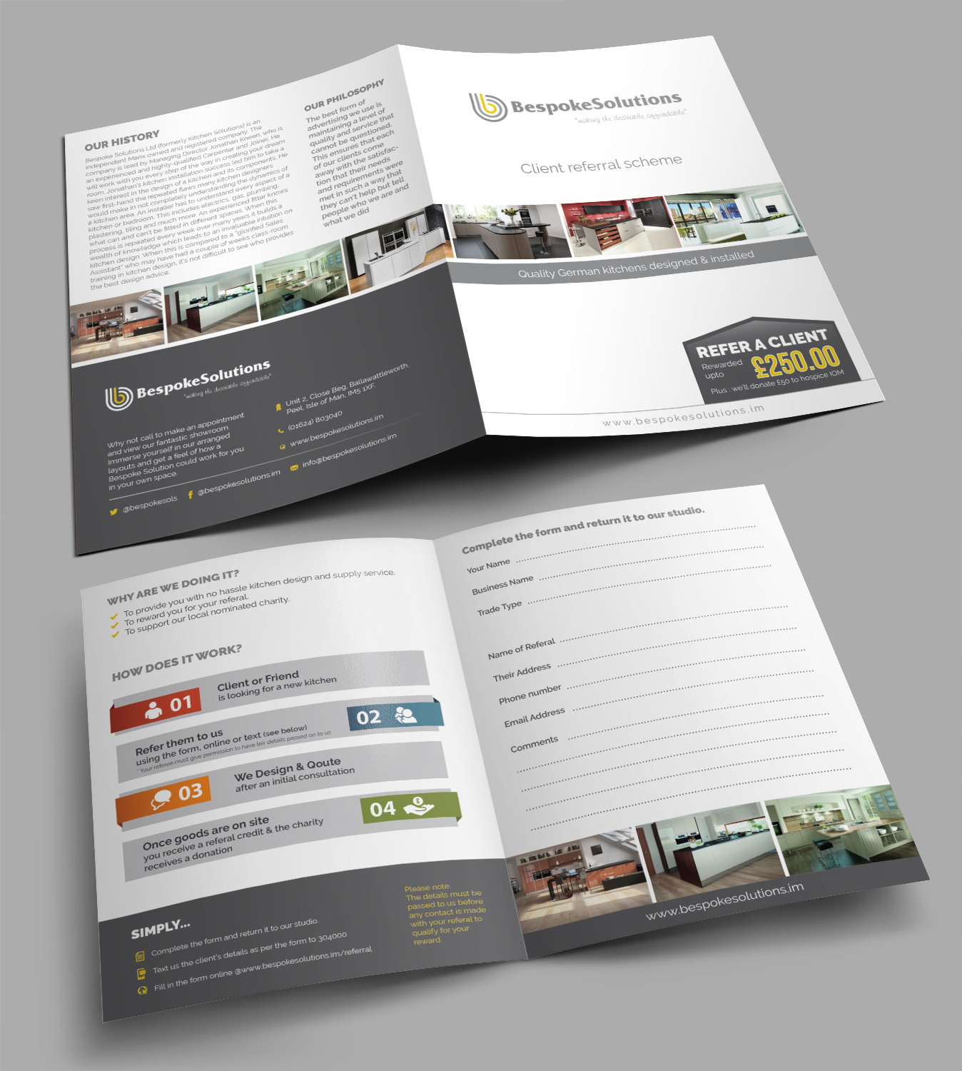 Brochure Design by Achiver for Bespoke Solutions | Design #12617014