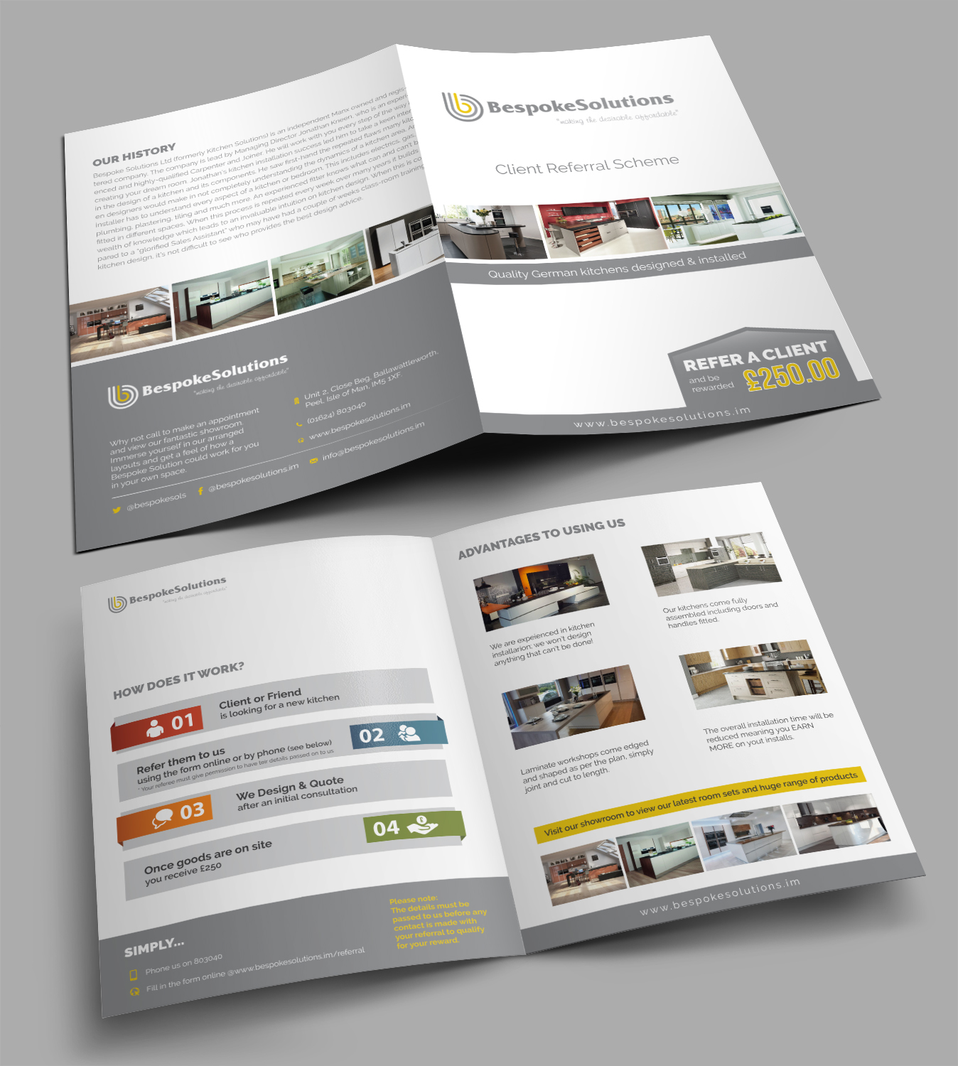 Brochure Design by Achiver for Bespoke Solutions | Design #12644869