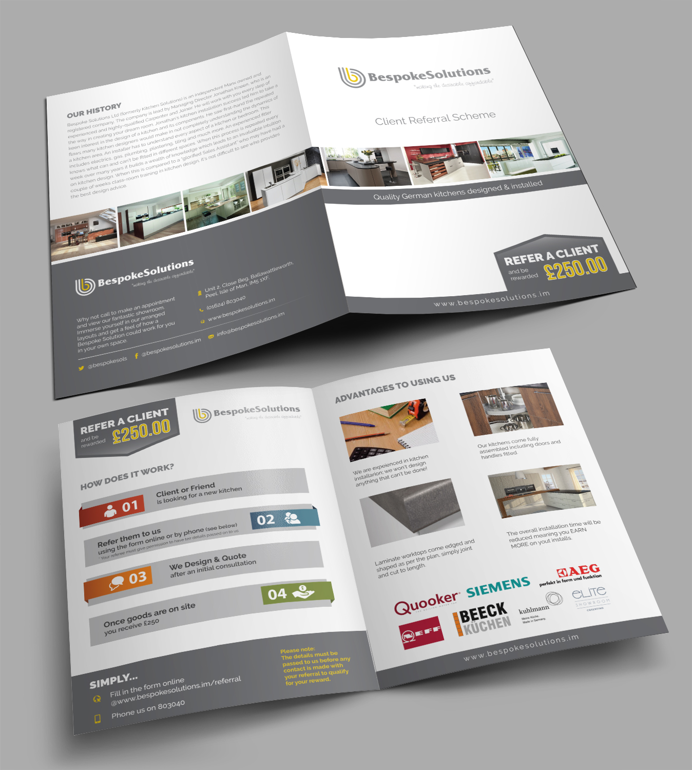 Brochure Design by Achiver for Bespoke Solutions | Design #12650998