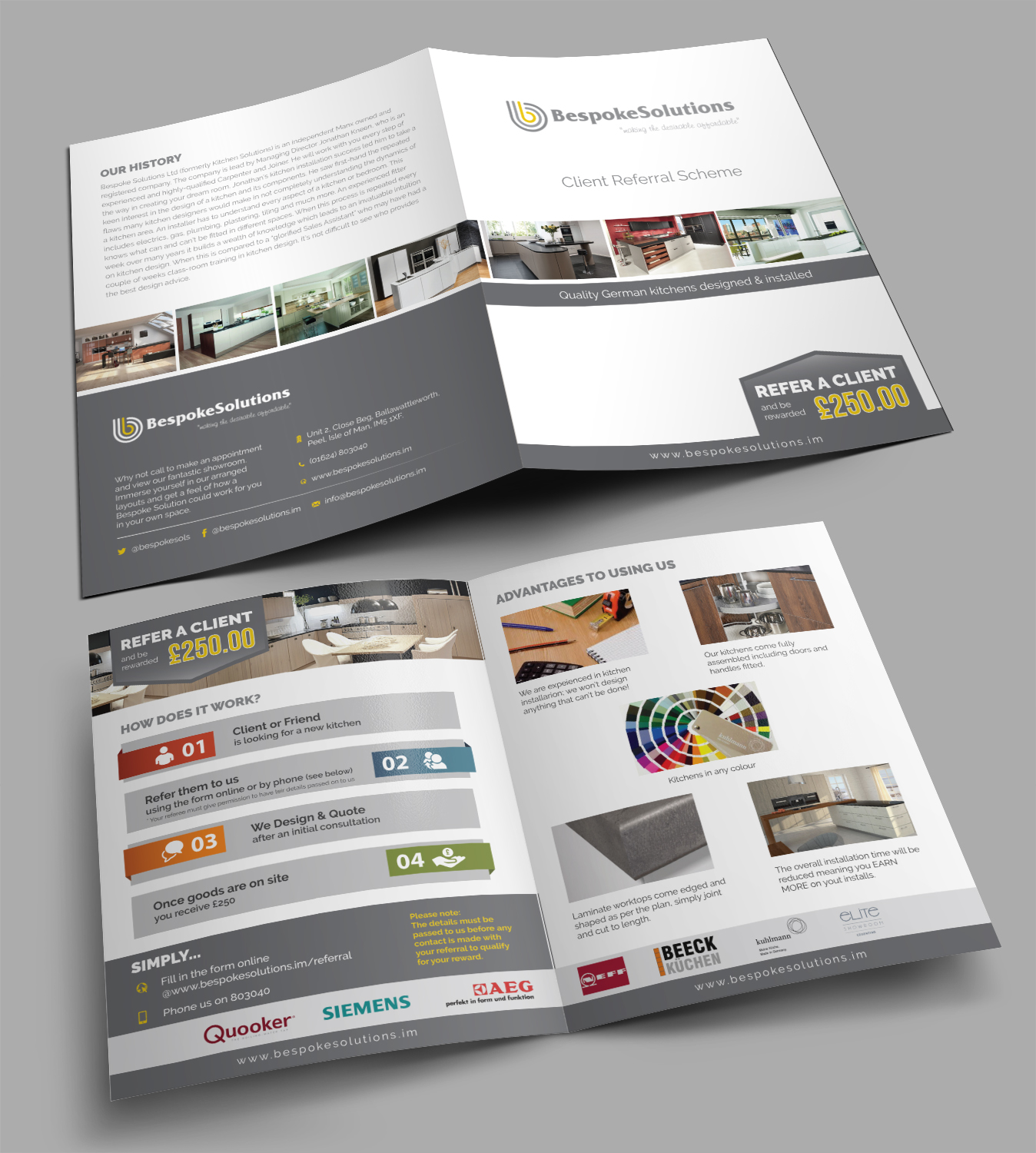 Diseño de Brochure por Achiver para Bespoke Solutions | Diseño #12673517